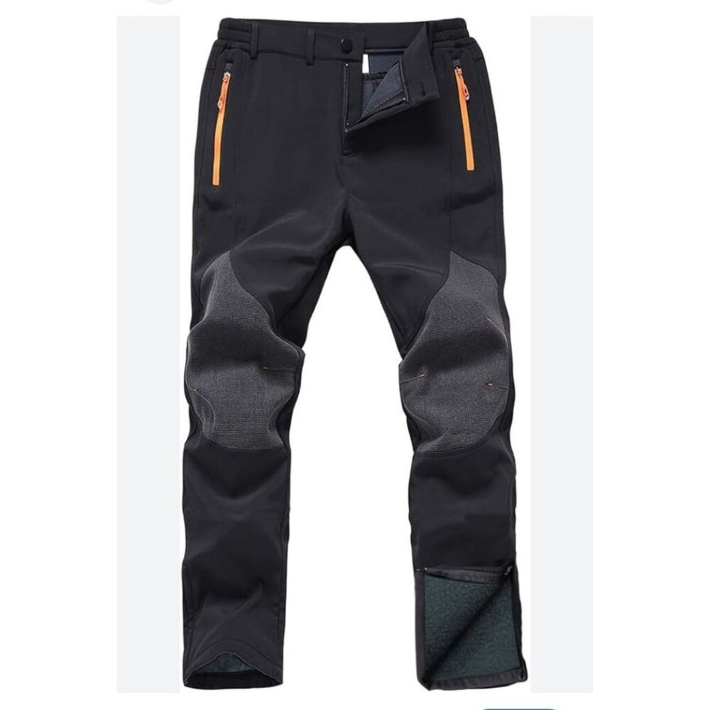 Men's Black and Gray Outdoor Pants